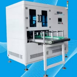 Jr-Máquina de instalação de ímães quadrados de 400 para caixa interna que pode ser conectada à linha de produção